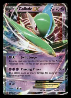 Gallade EX - 34/108 - Ultra Rare - Roaring Skies - Pokemon Card - LP - Image 1