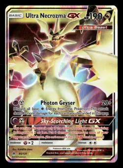 Ultra Necrozma GX - 95/131 - Ultra Rare - Forbidden Light - Pokemon Card - LP - Image 1
