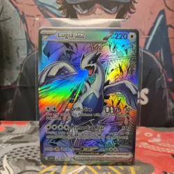 Lugia Manga Custom Made Pokemon Card ACG Kawaii Holofoil. available - Image 1