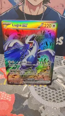 Lugia Manga Custom Made Pokemon Card ACG Kawaii Holofoil. available - Image 2