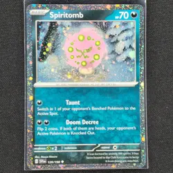 Spiritomb - 129/198 - Cosmos Holo - Promo - Pokemon Card - VLP - Image 1