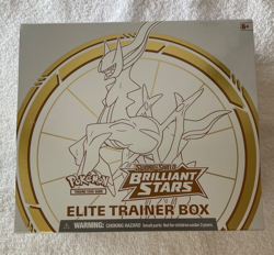 Pokemon TCG Sword & Shield Brilliant Stars Elite Trainer Box Factory Sealed - Image 1