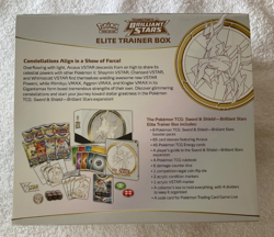 Pokemon TCG Sword & Shield Brilliant Stars Elite Trainer Box Factory Sealed - Image 2