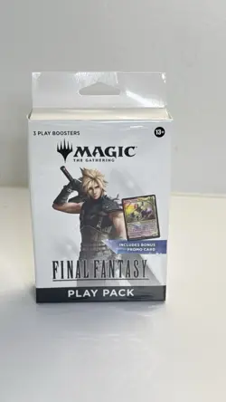 Magic: The Gathering Final Fantasy Play Pack w/ 3 Packs & Promo SEALED - Image 1