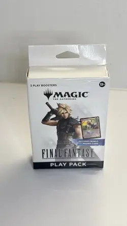Magic: The Gathering Final Fantasy Play Pack w/ 3 Packs & Promo SEALED - Image 2