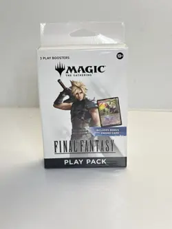Magic: The Gathering Final Fantasy Play Pack w/ 3 Packs & Promo SEALED - Image 3