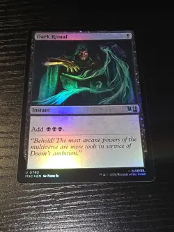 Dark Ritual Commander: Marvel Super Heroes Foil - Image 1