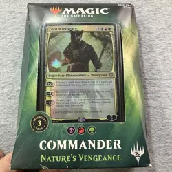 Nature's Vengeance - MTG Magic the Gathering Commander 2018 Deck - New Sealed - Image 1