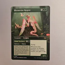 Bloomvine Regent (Borderless) - MTG - NM - Tarkir DragonStorm - 381 - Image 2