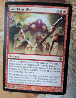 MTG World at War - The List Reprints NM - Image 1