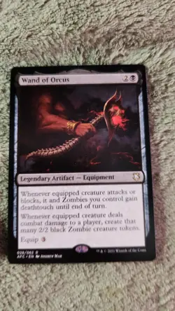 MTG 1x Wand of Orcus 28 Adventures in the Forgotten Realms Magic Gathering x1 NM - Image 1