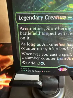 MTG Arixmethes, Slumbering Isle (Halo Foil) - Image 2