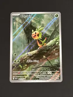 Chespin - 087/086 Pokemon TCG Chaos Rising Illustration Rare Pokemon Card - Image 2