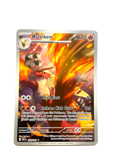 Blaziken 192/182 Destined Rivals Illustration Rare IR Pokemon Near Mint NM B2 - Image 1