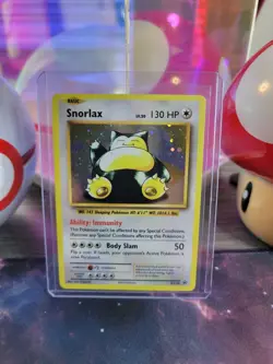 Snorlax XY179 Pokemon TCG XY Black Star Promo Holo NM - Image 1