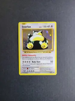 Snorlax XY179 Pokemon TCG XY Black Star Promo Holo NM - Image 2