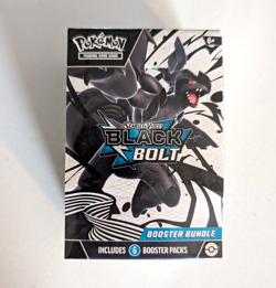 Pokemon TCG Scarlet & Violet Black Bolt Booster Bundle 6 Packs English 2025 - Image 1