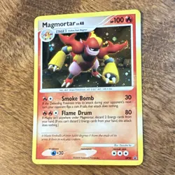 Nintendo Pokemon TCG Magmortar Promo Holo DP20 EN 100HP 2008 - Image 1