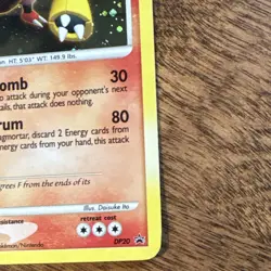 Nintendo Pokemon TCG Magmortar Promo Holo DP20 EN 100HP 2008 - Image 3