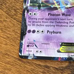Pokemon TCG Mewtwo EX Ultra Rare Holo 61/162 Breakthrough EN 170HP - Image 2