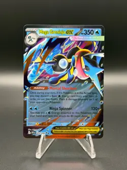 Mega Greninja ex 022/086 Double Rare Chaos Rising Pokemon Holo Near Mint - Image 1
