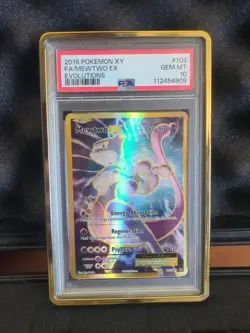 Mewtwo EX #103/108 - 2016 Pokemon XY Evolutions - Gem MINT PSA 10 - Image 1