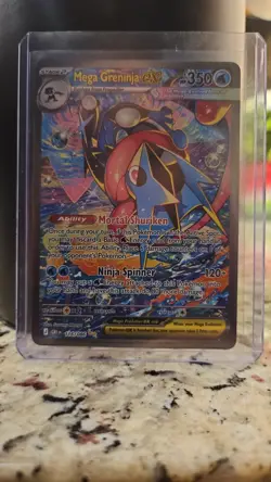 Mega Greninja ex SIR 116/086 Chaos Rising Special Illustration Rare Pokemon PSA - Image 1