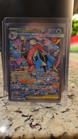 Mega Greninja ex SIR 116/086 Chaos Rising Special Illustration Rare Pokemon PSA - Image 2