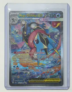 Mega Greninja ex SIR 116/086 Chaos Rising Special Illustration Rare Pokemon PSA - Image 5