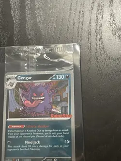 Pokemon GameStop Stamped Exclusive Gengar Promo Sealed 050/088 - Image 4