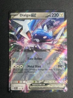 Dialga ex 180 Holo Promo Scarlet & Violet Promo Pokemon Holo Near Mint - Image 1