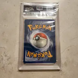 Pokemon TCG PSA 1 Poor Meowth #013 Holo Black Star Vintage Promo - Image 2