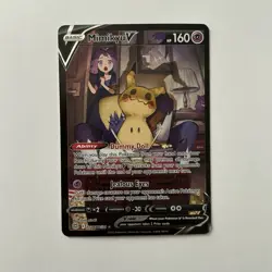 Pokemon Mimikyu v TG16/TG30 Sword & Shield Brilliant Stars Holo Secret Rare NM - Image 1