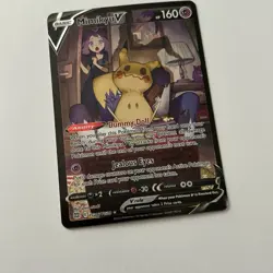 Pokemon Mimikyu v TG16/TG30 Sword & Shield Brilliant Stars Holo Secret Rare NM - Image 2