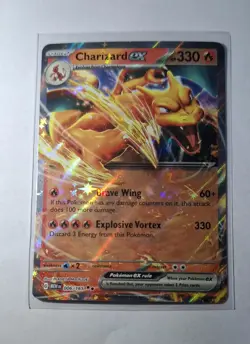 💎 Pokemon TCG - Charizard ex 006/165 - Scarlet & Violet 151 Holo 006/165💎 - Image 1