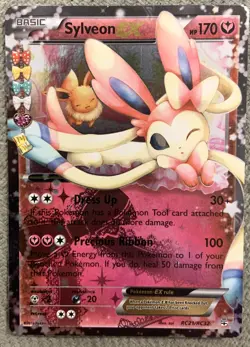 Pokemon Sylveon EX RC21/RC32 Generations Radiant Collection TCG NM - Image 1