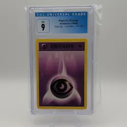 CGC 9 Mint Base Set Psychic Energy 101/102 (1999) Basic Energy 1st Edition - Image 1