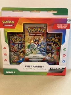 Pokemon TCG First Partner Illustration Collection Box Series 1 Read Description - Image 1