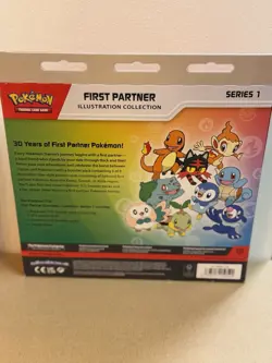 Pokemon TCG First Partner Illustration Collection Box Series 1 Read Description - Image 2