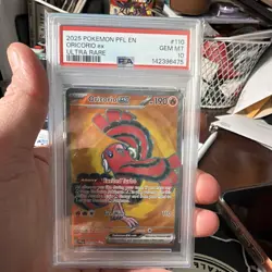 Pokemon TCG Oricorio ex 110/094 Me02 Phantasmal Flames Ultra Rare Holo PSA 10 - Image 1