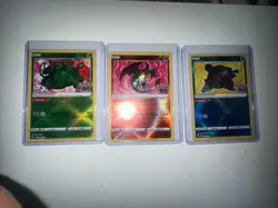 Pokemon GO Radiant Blastoise Charizard Venusaur Starters Trio Set 018 011 004 NM - Image 1