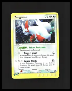 Zangoose Pokemon Sandstorm 14/100 HOLO RARE SWIRL LP+ - Image 1