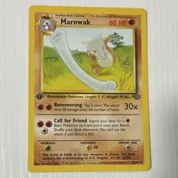 Pokemon TCG Marowak 39/64 Jungle 1st Edition Regular Uncommon 60HP EN - Image 1