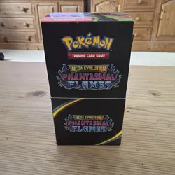 Pokemon TCG: Phantasmal Flames Half Booster Box (18 Packs) - Unsealed - Image 1