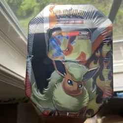 Pokemon Eevee Evolutions Flareon V Tin Sealed Evolving Skies - Image 1