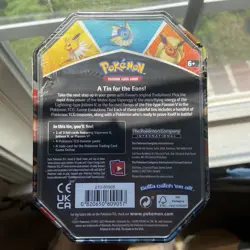 Pokemon Eevee Evolutions Flareon V Tin Sealed Evolving Skies - Image 2