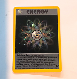 Wizards of the Coast Pokemon TCG Rainbow Energy 17/82 Team Rocket Holo Rare - Image 1