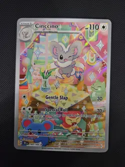 The Pokemon Company Cinccino 183/162 Sv05 Temporal Forces IR Full Art Holo EN - Image 1
