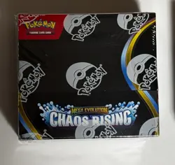 Pokemon TCG Mega Evolution Chaos Rising Booster Box 36 Packs Factory Sealed - Image 1