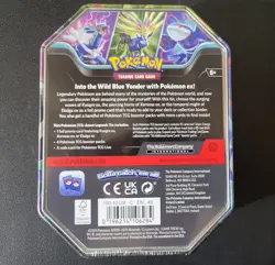 Pokemon Azure Legends Tins X2 And 1 Poke Ball ( total of 11 booster packs). - Image 2